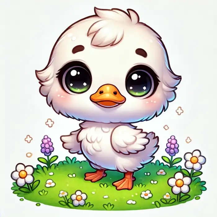 Tuyển tập ảnh đẹp hình vịt chibi
