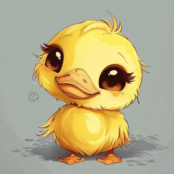 Thỏa sức ngắm nhìn bộ ảnh vịt cute chibi