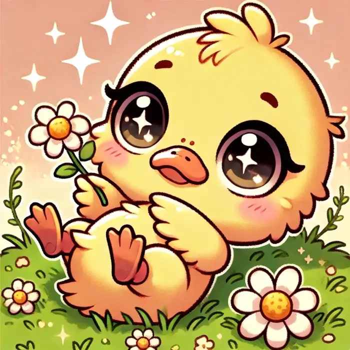 Lưu ngay bộ ảnh hot trend ảnh vịt chibi