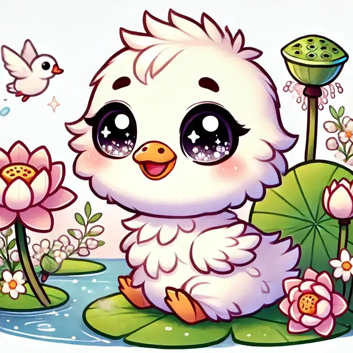 Tham khảo ngay hướng dẫn vẽ con vịt cute chibi