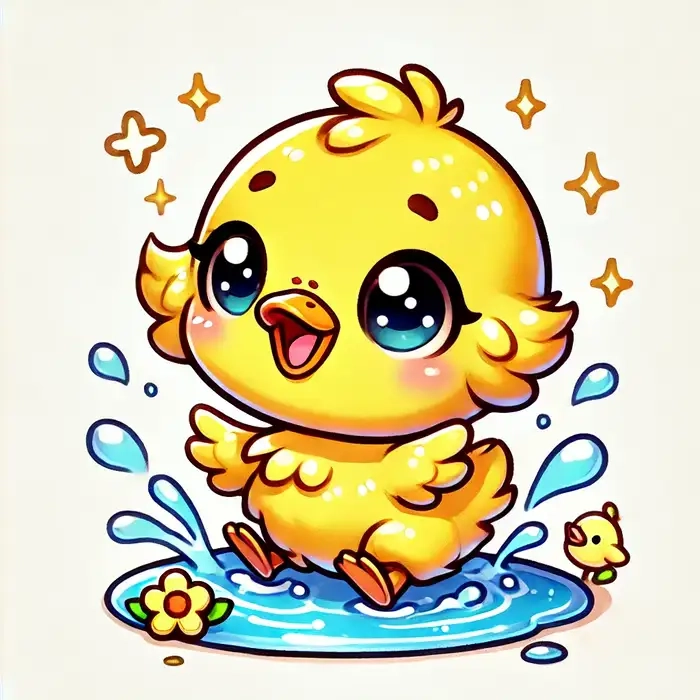 Cập nhật xu hướng mới hình ảnh vịt chibi cute