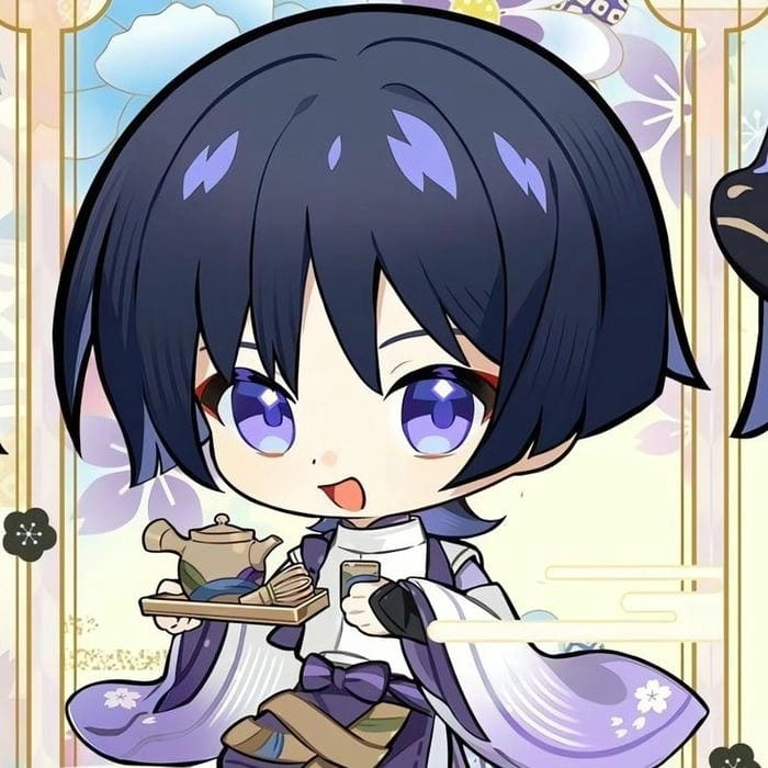Bộ ảnh đáng yêu của wanderer chibi genshin