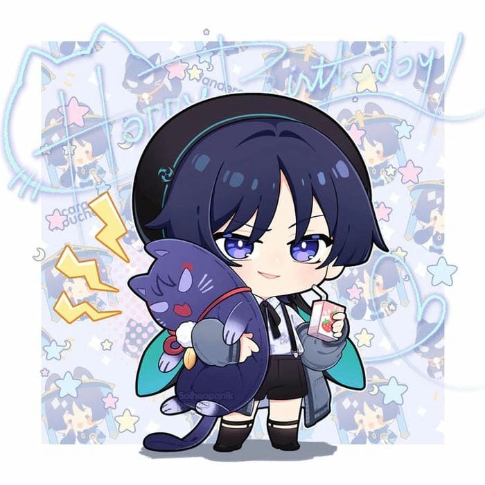 Tải ngay ảnh nền trong suốt wanderer chibi png
