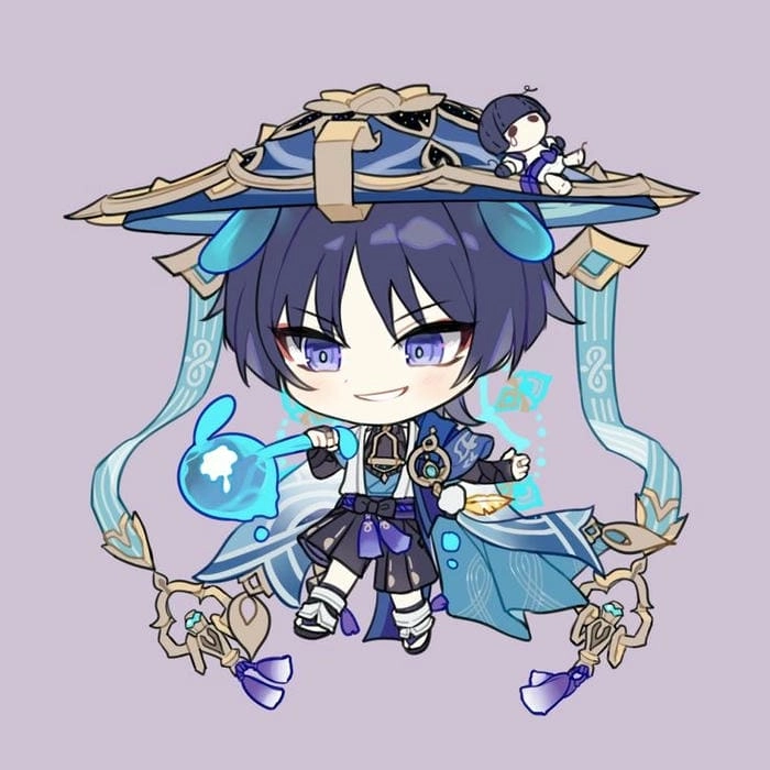 Emoji ngộ nghĩnh từ bộ wanderer chibi emoji