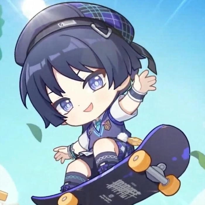 Tác phẩm nghệ thuật chính thức wanderer chibi official art