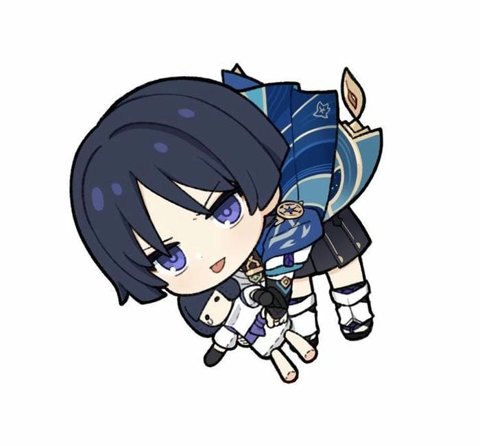 Ảnh nền trong suốt hoàn hảo wanderer chibi transparent background