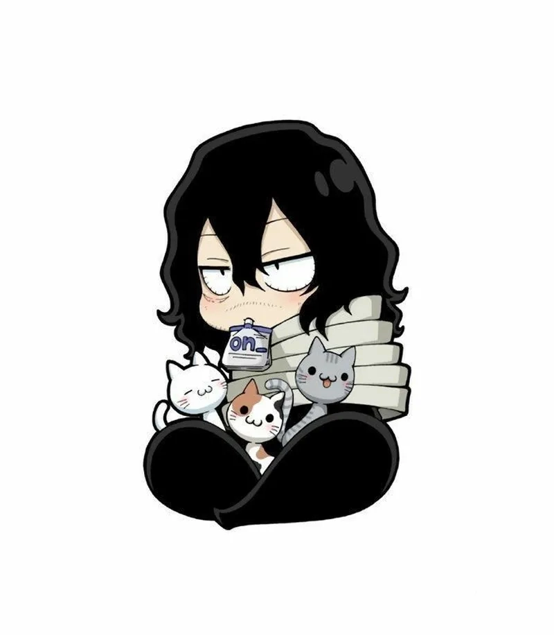 Aizawa chibi phiên bản mini dễ thương