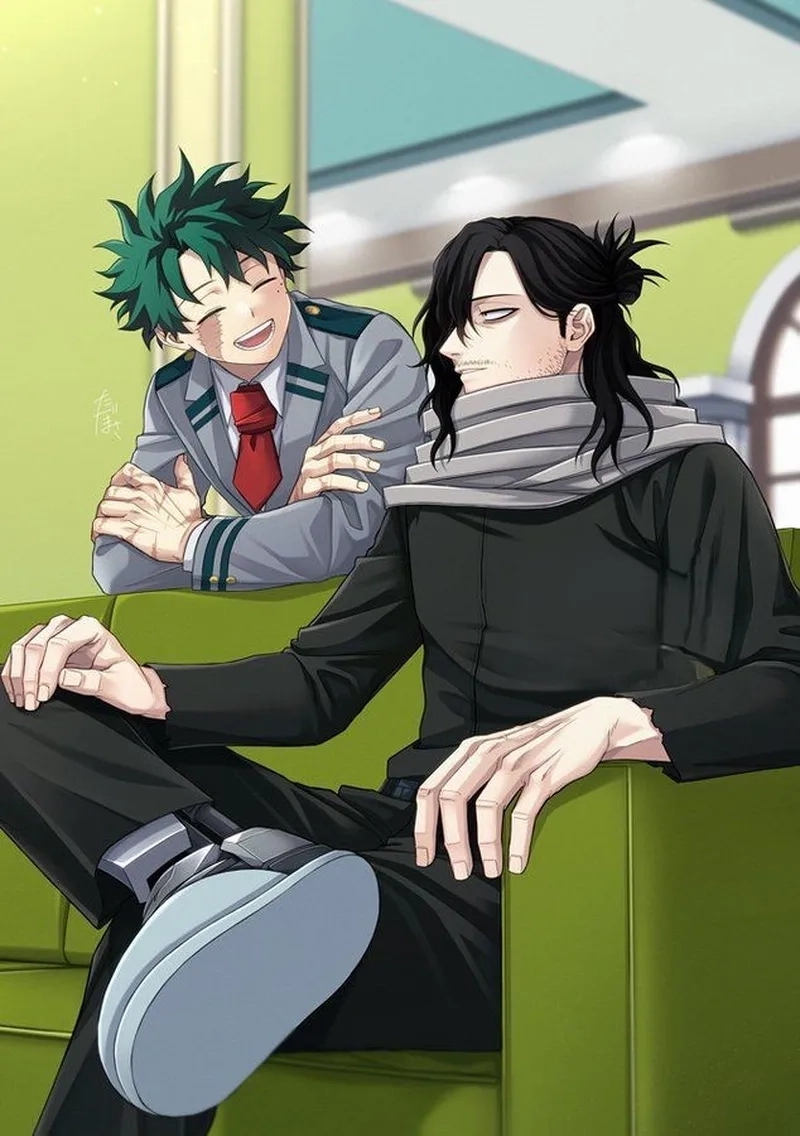 MHA Aizawa x Deku những khoảnh khắc đáng nhớ