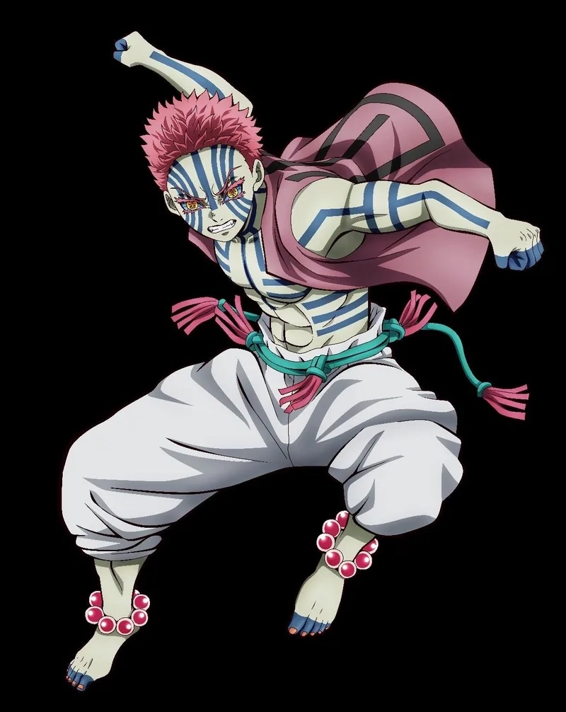 Thế giới ám ảnh của Akaza Demon Slayer