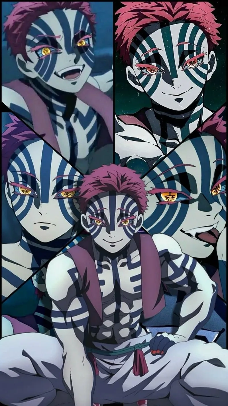 Tìm hiểu nhân vật Akaza Kimetsu qua từng tập