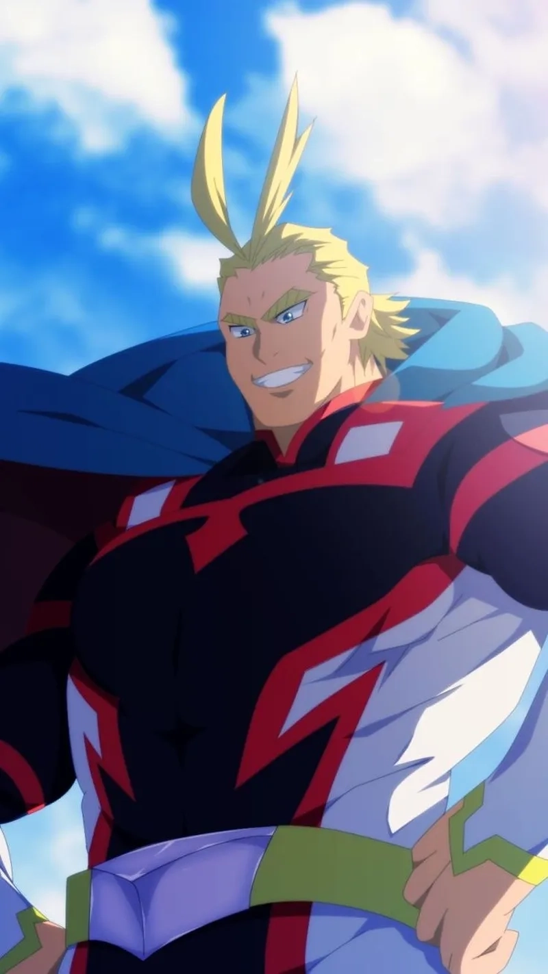 All Might anime những phân cảnh ấn tượng