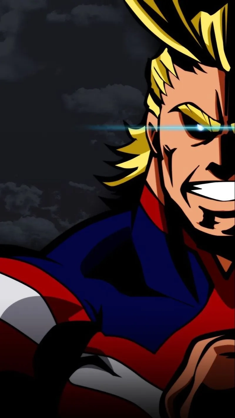 All Might art tác phẩm nghệ thuật đẹp mắt