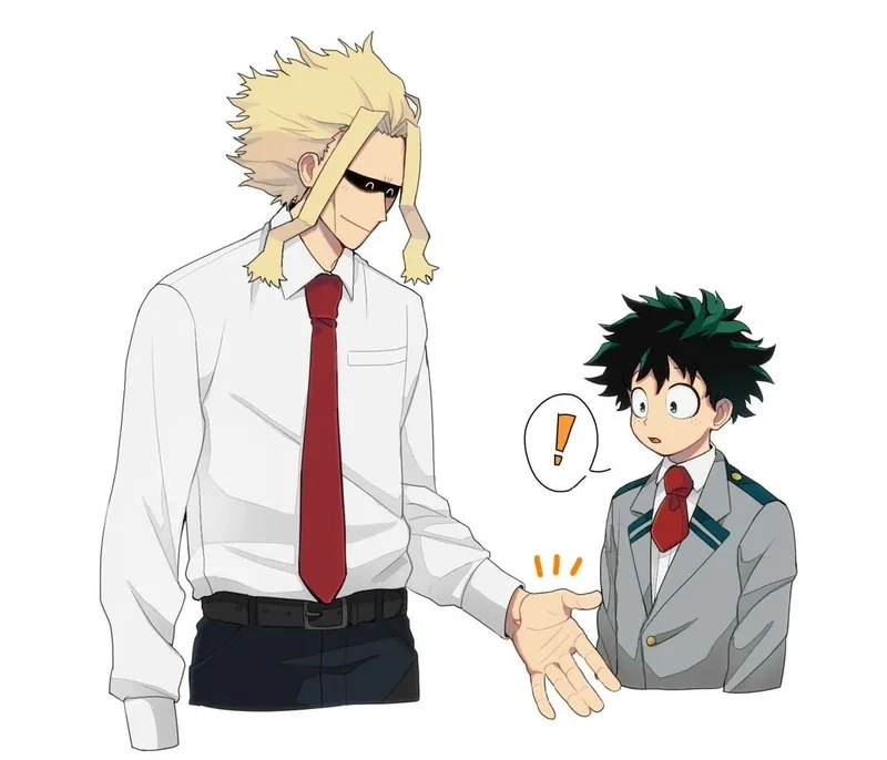 All Might x Deku manga cốt truyện ý nghĩa