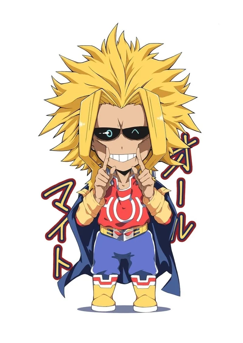 Chibi All Might phiên bản mini đáng yêu