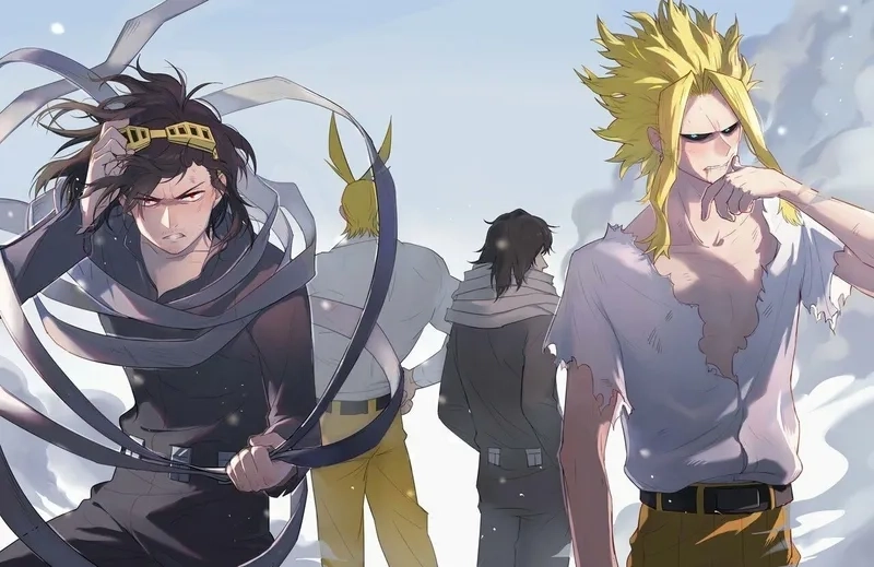 Aizawa x All Might manga cốt truyện độc đáo
