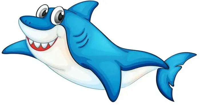 Con cá mập chibi đáng yêu trong từng nét