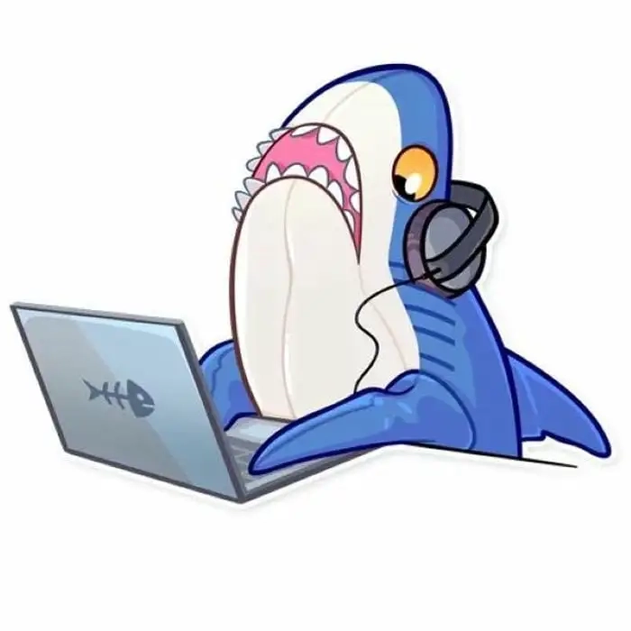 Cá mập con chibi ngộ nghĩnh cực đáng yêu