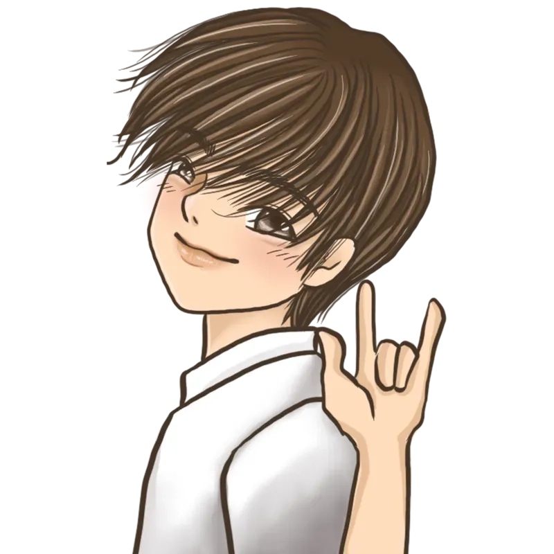 Hình chibi ngầu nam với ánh nhìn lạnh lùng cool ngầu