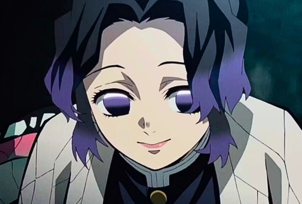 Hình ảnh Shinobu cute với đôi mắt buồn man mác