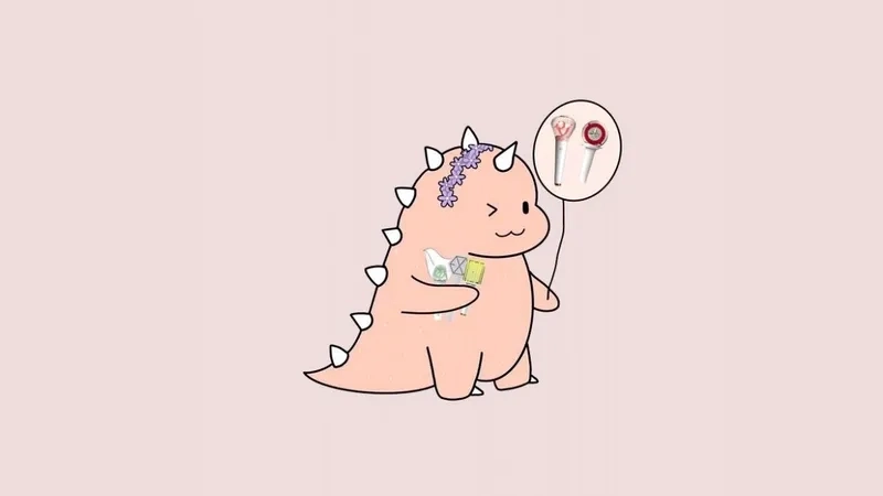 Hình nền khủng log xanh cute khiến màn hình tươi tắn hơn
