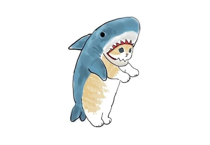 Avatar anime chibi ảnh mèo cute hoạt hình rực rỡ