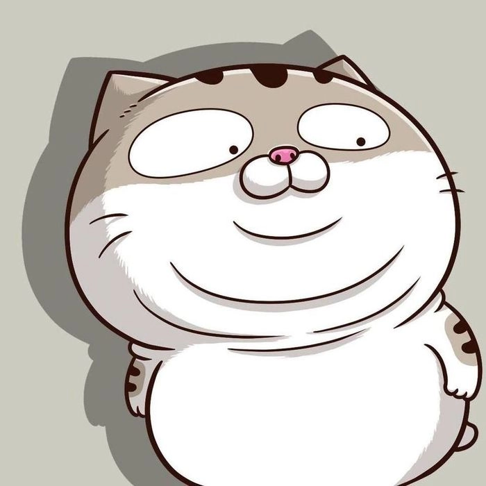 Avatar anime cute mèo simmy chibi tinh nghịch đáng yêu
