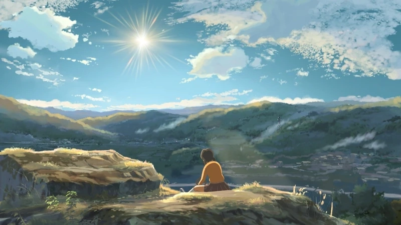 Chìm đắm trong thế giới ảnh phong cảnh chill buồn anime