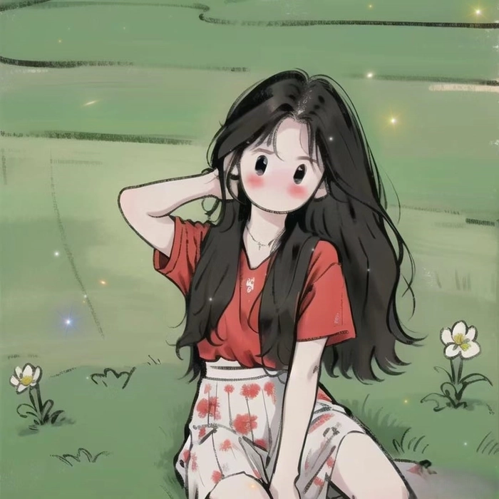 Ảnh anime chi bi cute với tạo hình cực xinh