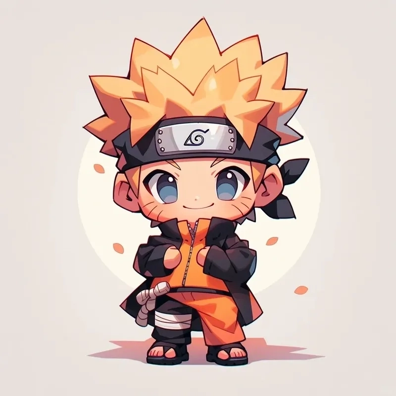 Chibi cute ảnh anime ngọt ngào và sinh động