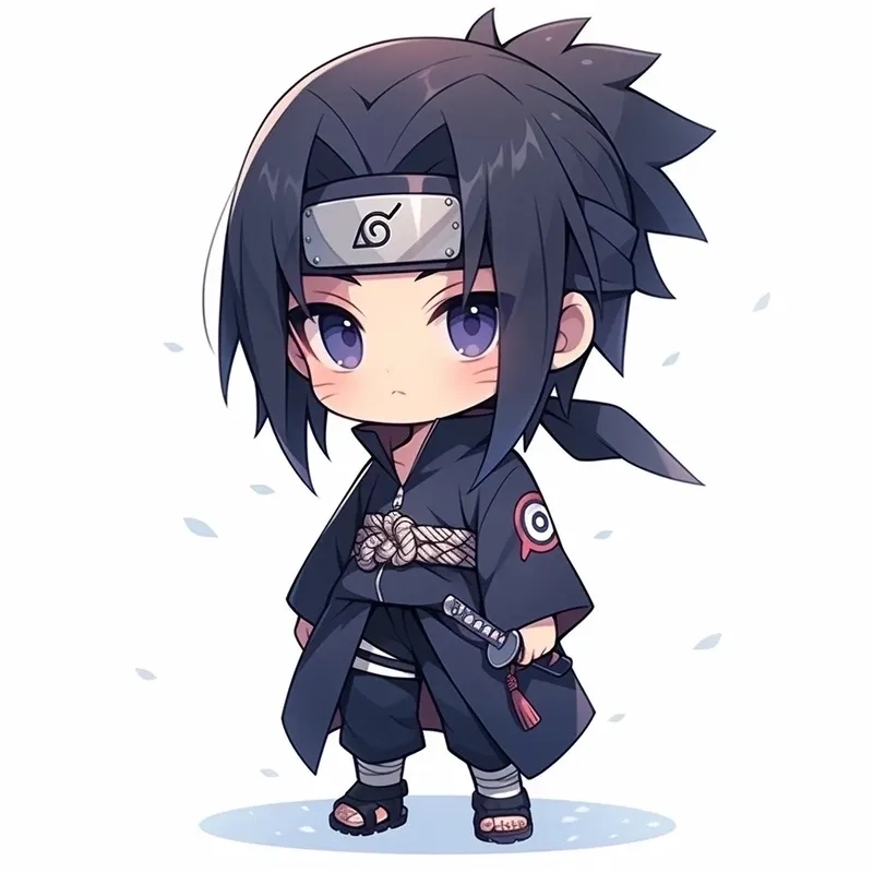 Hình ảnh anime chibi cute tinh tế từng nét