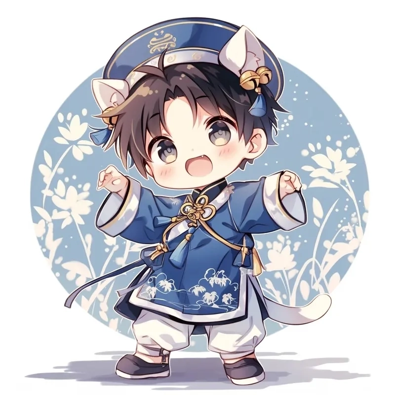 Hình anime dễ thương chibi khiến lòng dịu lại