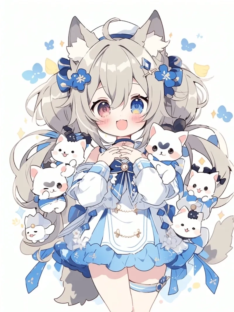 Hình ảnh chibi anime cute dành cho fan chân chính