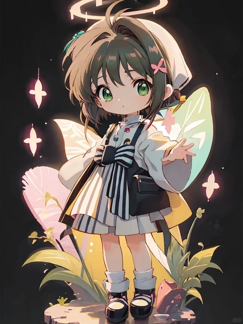 Hình ảnh chibi cute anime sống động rực rỡ