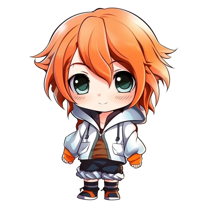 Hình ảnh chibi cute đơn giản dễ dùng mọi nền