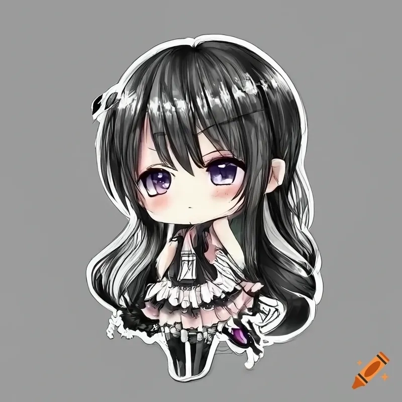Hình ảnh dễ thương chibi làm avatar cực chuẩn