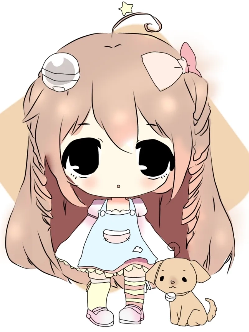 Những hình anime dễ thương đẹp như tranh vẽ