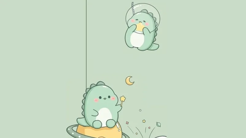 Avatar khủng log xanh cute như chiếc kẹo ngọt mộng mơ