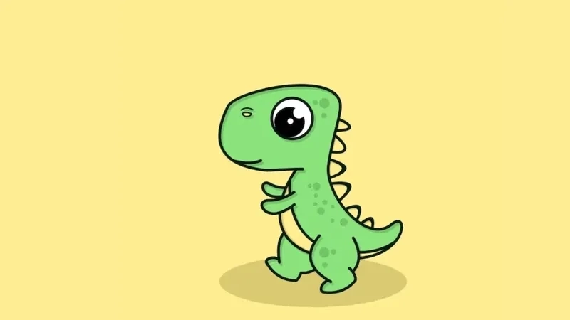 Hình nền khủng long cute FF rực rỡ trên mọi màn hình