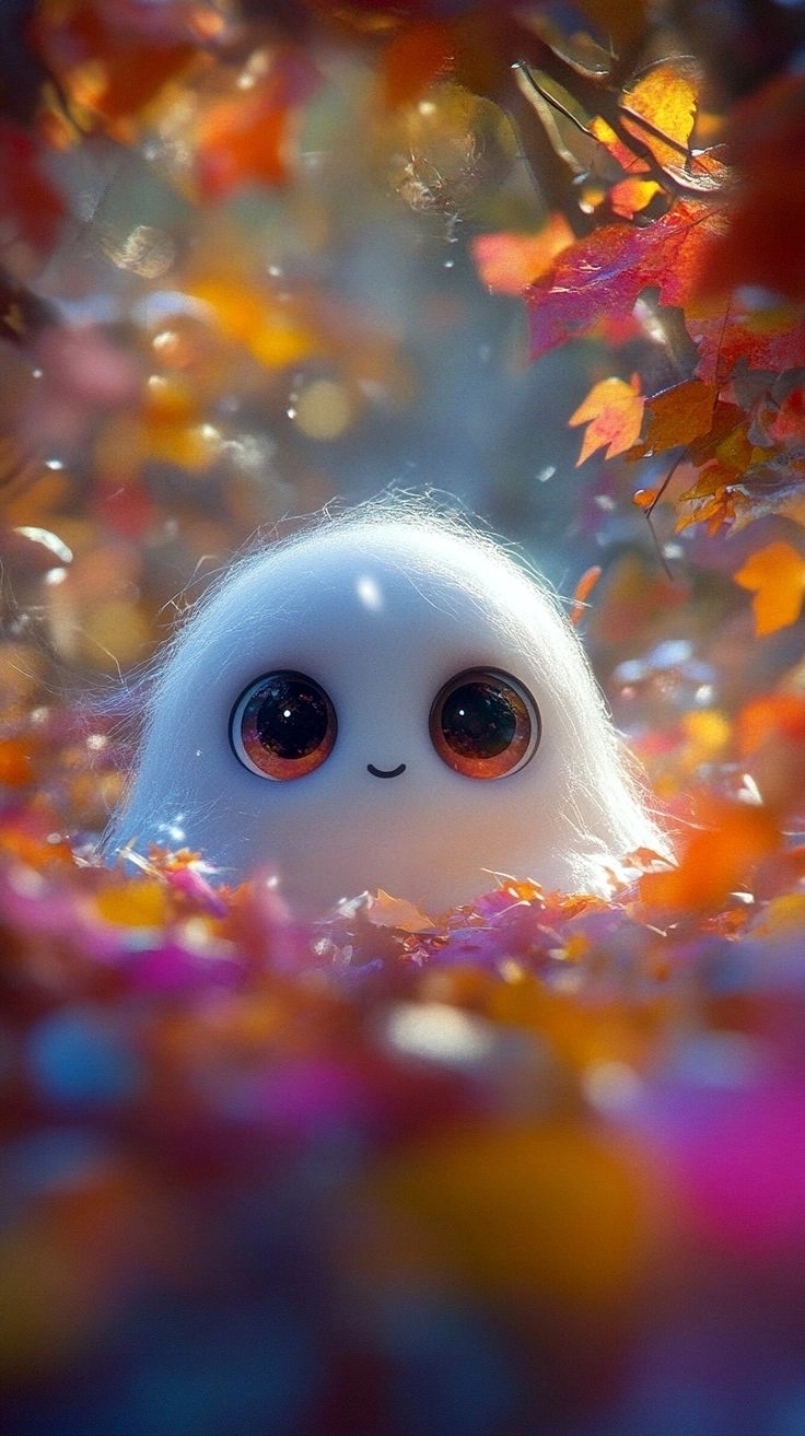Ảnh con ma cute siêu hút mắt người xem