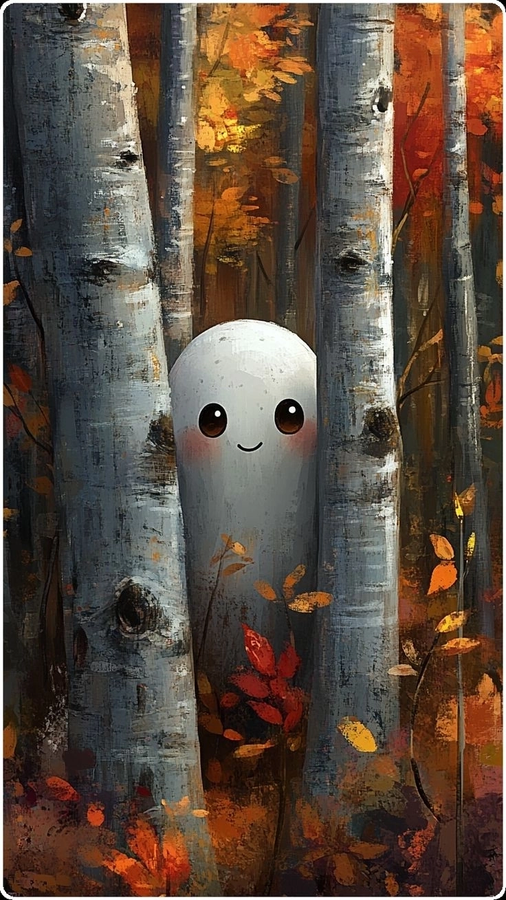 Hình ảnh ma cute cực kỳ vui nhộn