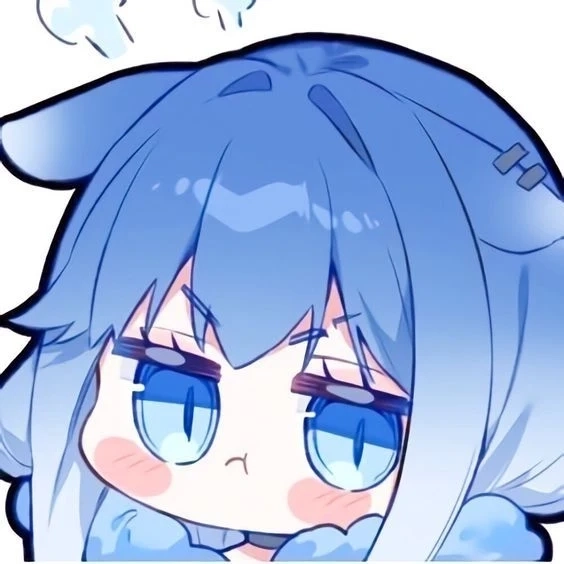 Ảnh nền màu xanh dương cute làm sáng bừng giao diện