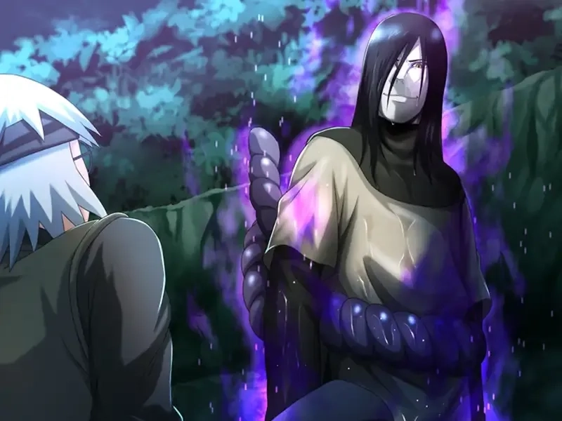 Orochimaru evolution quá trình biến đổi hình thể