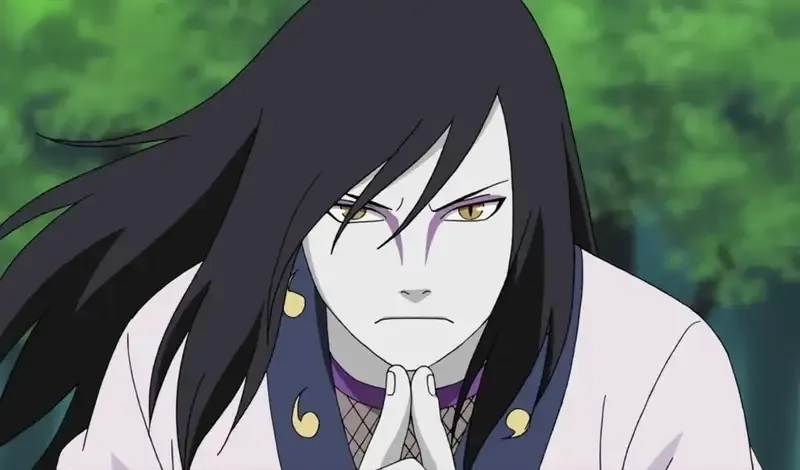 Orochimaru real face khuôn mặt thật đáng sợ