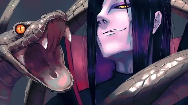 Orochimaru 4K hình nền siêu nét đầy ám ảnh