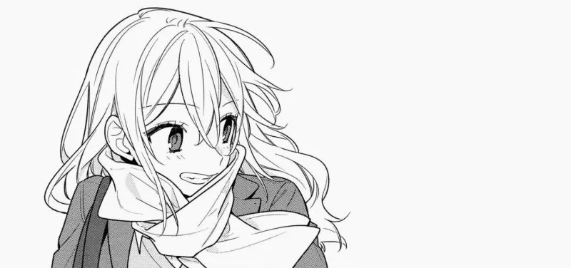 Avatar anime nữ đen trắng nhẹ nhàng mà đầy cuốn hút