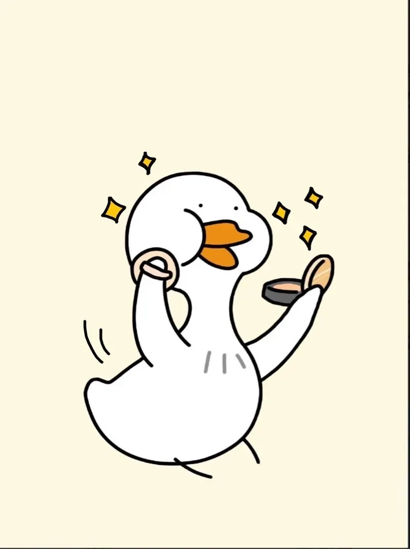 Avatar con vịt trắng ngố tàu siêu hài hước đáng yêu