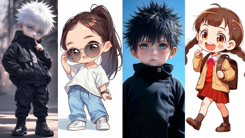 Ảnh anime chibi cute đẹp rụng tim cho fan mê hoạt hình