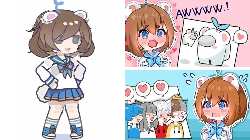 Loạt 55+ hình Simmy chibi cute đang gây bão khắp mạng xã hội