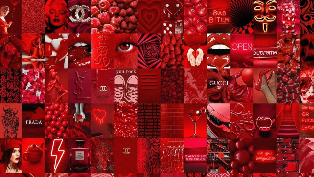 Ảnh nền màu đỏ thích hợp cho mọi phong cách độc đáo