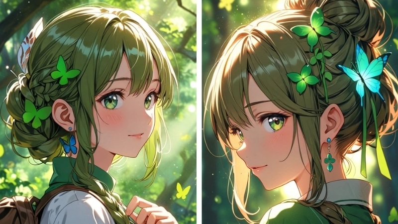 Hình ảnh đẹp màu xanh lá mang năng lượng tích cực